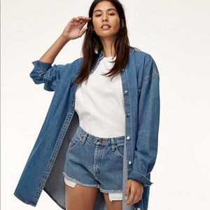 NWT denim shorts